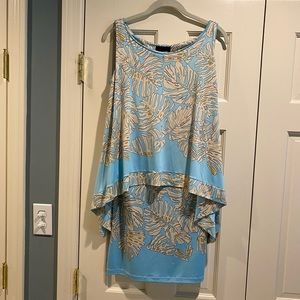 Analili open drape dress with butterfly sleeves. XS cute and comfy-